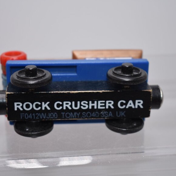 Rock Crusher Car 2003 Thomas & Friends Wooden Railway Train Tank Engine Vintage - Picture 9 of 9